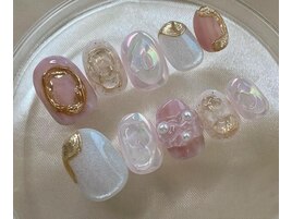 バレンタイン限定 定額ネイル