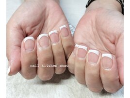 シンプル王道白フレンチ＊。