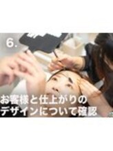 アイブロウレイン 豊橋下地店(Rain)/rain.来店～退店まで STEP6