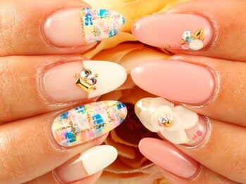 ネイルアンドアイラッシュ テラ 明石店(nail&eyelash Terra)/ケア付バイオ☆定額¥5990コース