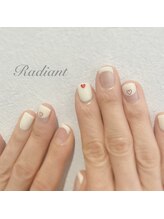 ラディアント 学芸大学(Radiant)/バレンタインネイル