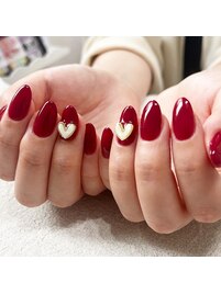 自爪さん！ワンカラーにハート！