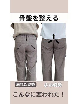 リボーン(Be.Reborn)/骨盤をととのえると