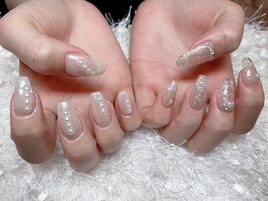 パールデザインネイル