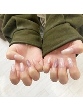 ネイルサロン エーナイン ザ ビッグ豊平店/シンプルデザイン