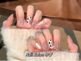 ヒョウ柄ネイル