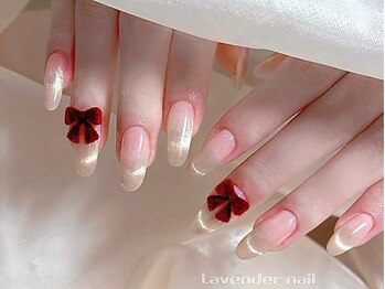 Lavender nail 【長さ出し/フィルイン/ワンホン/韓国ネイル】の写真/ワンホン/韓国系/トレンドデザインを豊富なカラー×デザインで高再現！【持ち込み/つけ放題￥9,980】