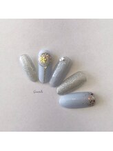 グランチュール(Grantulle)/スノードームネイル