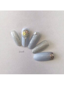 グランチュール(Grantulle)/スノードームネイル