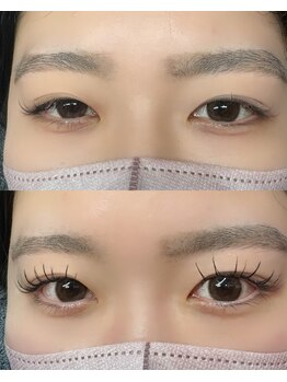 エアーグロー(airglow)/自まつ毛に合わせてカスタマイズ