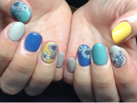 フラワーネイル