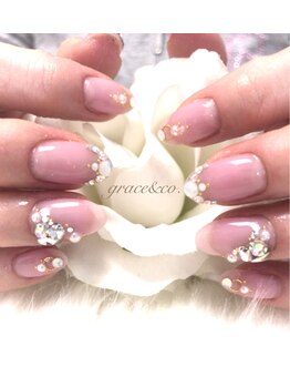 グレイスアンドコー(grace&co.)/ビジューネイル