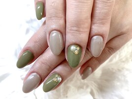 【二宮】秋♪シンプルネイル♪