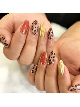 ナナズネイル 西小倉店(NANA's Nail)/レオパード　　by石川