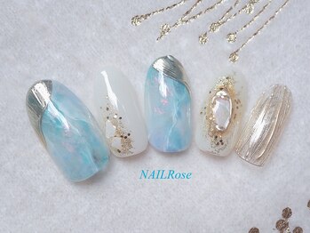 ネイルローズ(NAIL Rose)/初回オフ無料¥8990マーブル