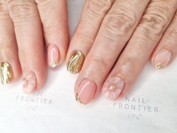 ネイルフロンティア 吉祥寺(NAIL FRONTIER)/ぷっくりフラワー8980円～