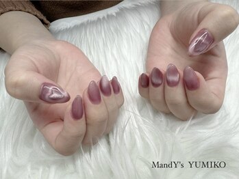 マンディーズ(MandY's)/マグネット/ハート/ピンク