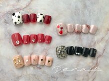 リーネイル 博多店(Re.nail)/フット定額デザイン☆.・゜