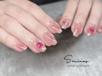 サリナスネイル 西院店(SARINASNAIL)/色が変わるハート