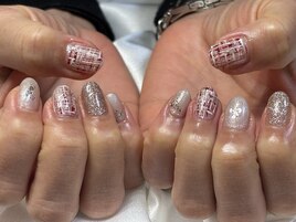 ツイードネイル