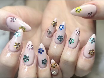お花ネイル　by.ayaho