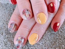 リコネイル(Rico nail)/ニュアンスチェックネイル
