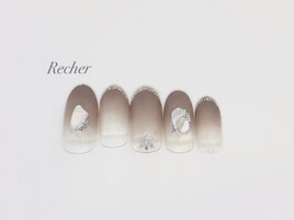 シルバー細フレンチ