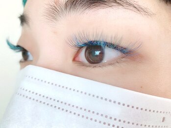 サロンドットクッキー 大阪上本町(Salon.Cookie)/全体的にブルー系のmix