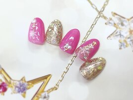 クリスマスネイル