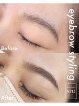 N215/アイブロウスタイリング
