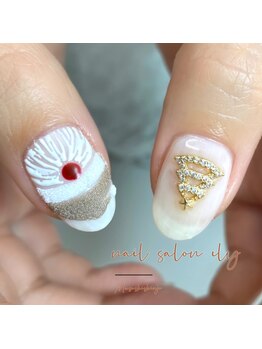 イリー(ily)/クリスマスネイル