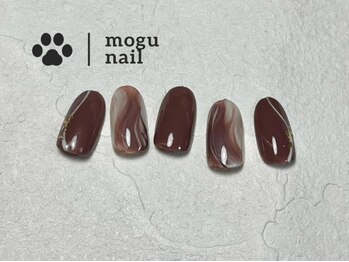 モグネイル(Mogunail)/バレンタインネイル/冬ネイル