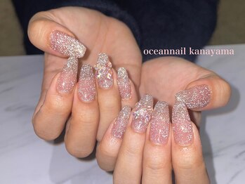 オーシャンネイル 金山店(Ocean Nail)/♯フラッシュネイル