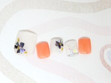 メイクプラスネイル ヴィヴィッド(MAKE+NAIL vivid)/フットジェル　定額¥6,800コース