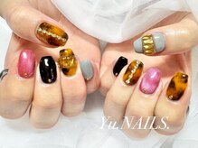 ユーネイルズ 恵比寿(Yu.NAILS.)/べっこうアクセサリーマグネット