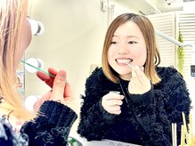 デート前やお仕事前にもお化粧直し出来る♪トークも大歓迎☆