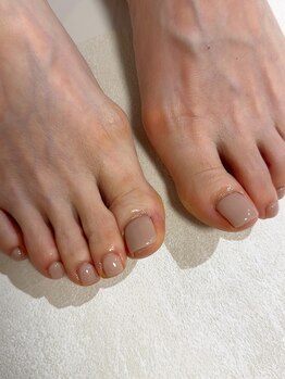 コウメ(KOUME)/ちゅるんフットネイル