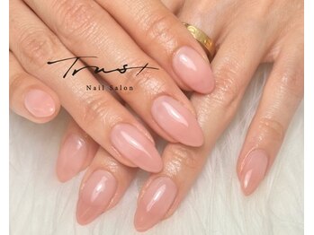 トラストネイル 佐野店(TRUST Nail)/薄塗りうる艶ワンカラー