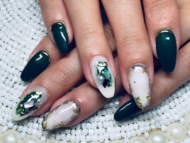 ぬりかけネイル