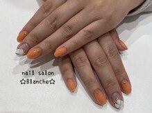ブランシュ(BLANCHE)/大理石アートネイル