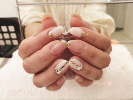 ハートフレンチｘキラキラ