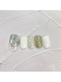 大理石風foot