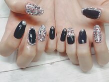 ネイルアンドアイラッシュサロン エスポアール(nail&eyelash salon espoir)/ツイード　90分コース