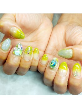 ベルフルールブランチ 札幌月寒店/デザインネイル