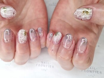 ネイルフロンティア 吉祥寺(NAIL FRONTIER)/春待つフラワー8980円~