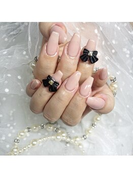 ワンカラーにパーツ