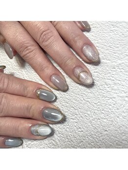 アンドエミニー エン ラボーテ(& EMINY 艶 la beaute)/マグネットネイル