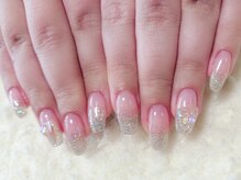 エルピス/自爪ラメフレンチ