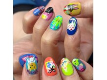 アトリエループ(atelier Loop by shiho)/shiho手描きポスターネイル