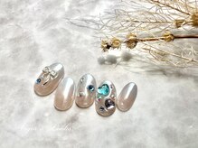 ヴィガー アンド ルックス 白金 目黒(Vigor&Looks)/オーロラ　キラキラネイル